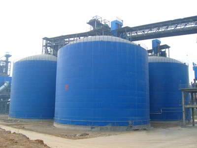 上蔡水泥钢板库改造