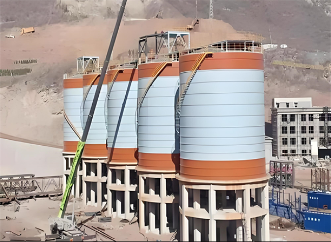 上蔡高架钢板仓